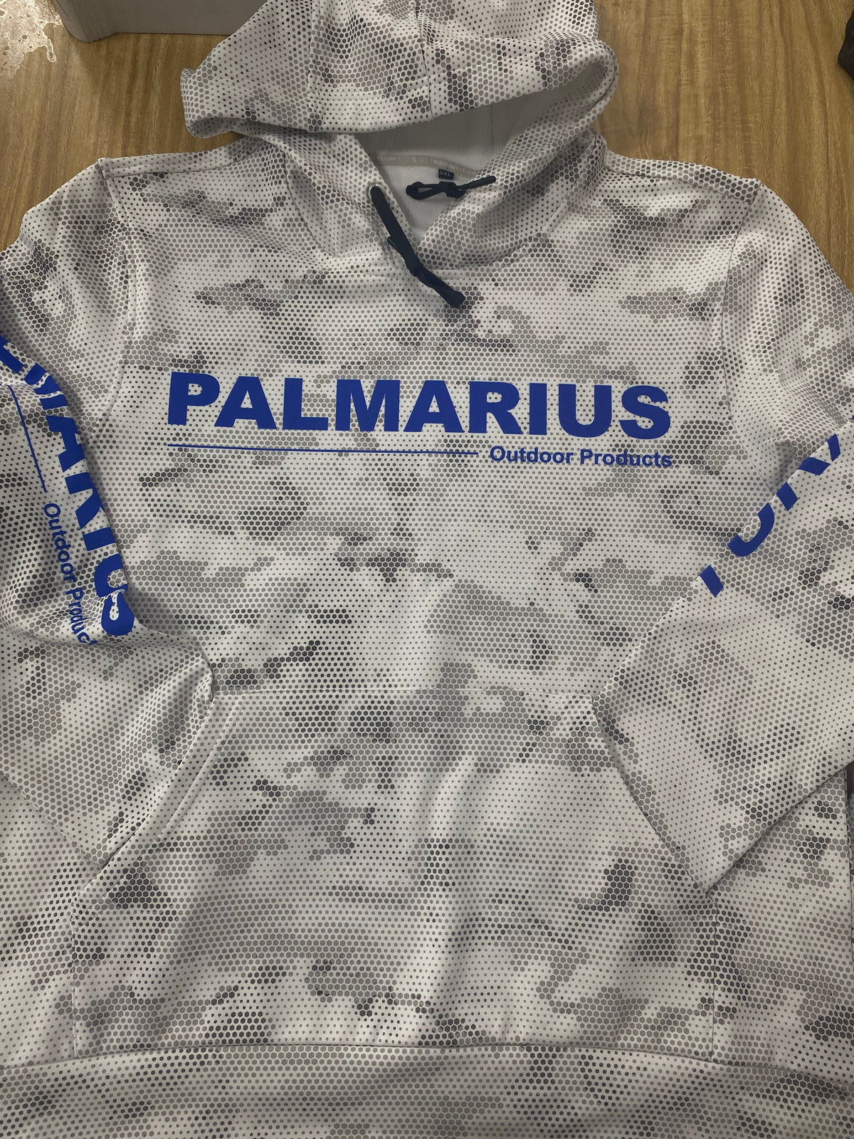 Palmarius Grey Ocean Poly Cotton Midweight Sweatshirt