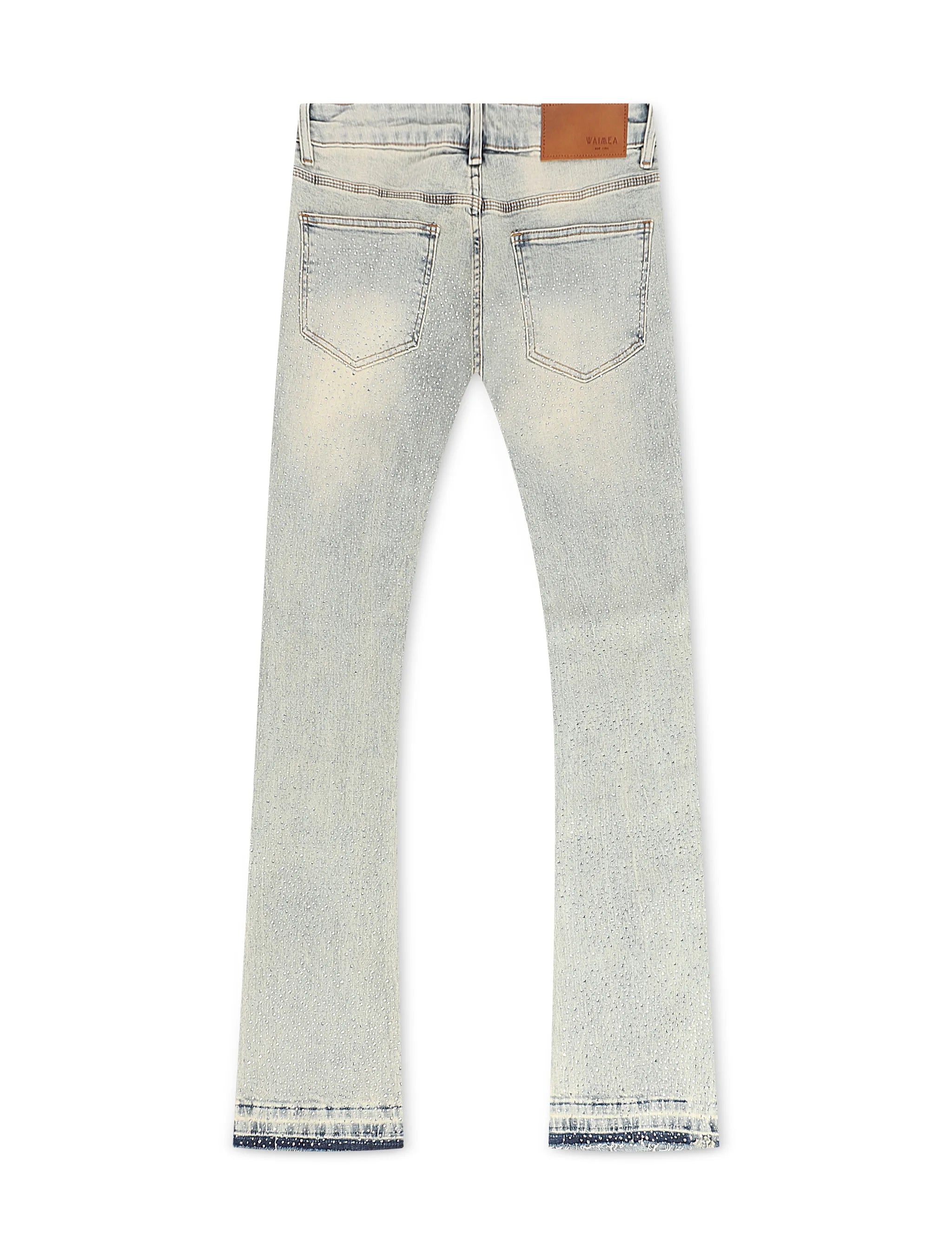 Vaqueros Waimea Flex Rhinestone Stacked Fit - Lavado Vintage