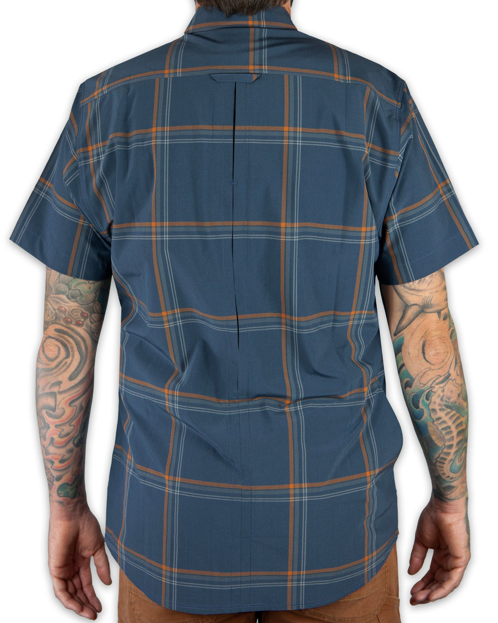 Camisa Jack Knife SS - Gris Azul Oscuro