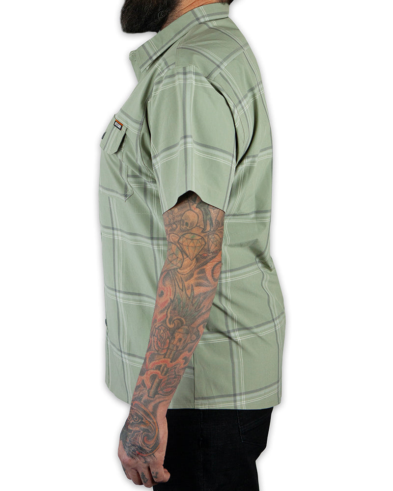 Camisa Jack Knife SS - Verde Salvia