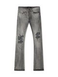 Jordan Craig Jeans Rotos Apilados - Gris Ahumado