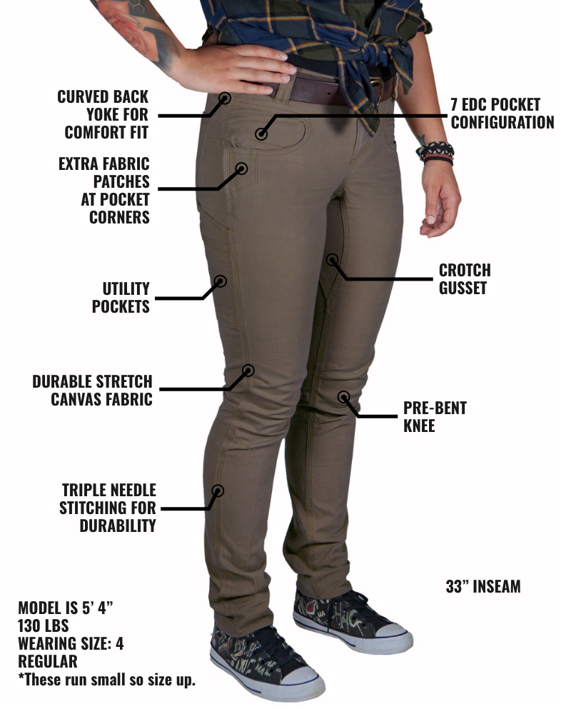 Pantalón Kestral para mujer - Deadwood