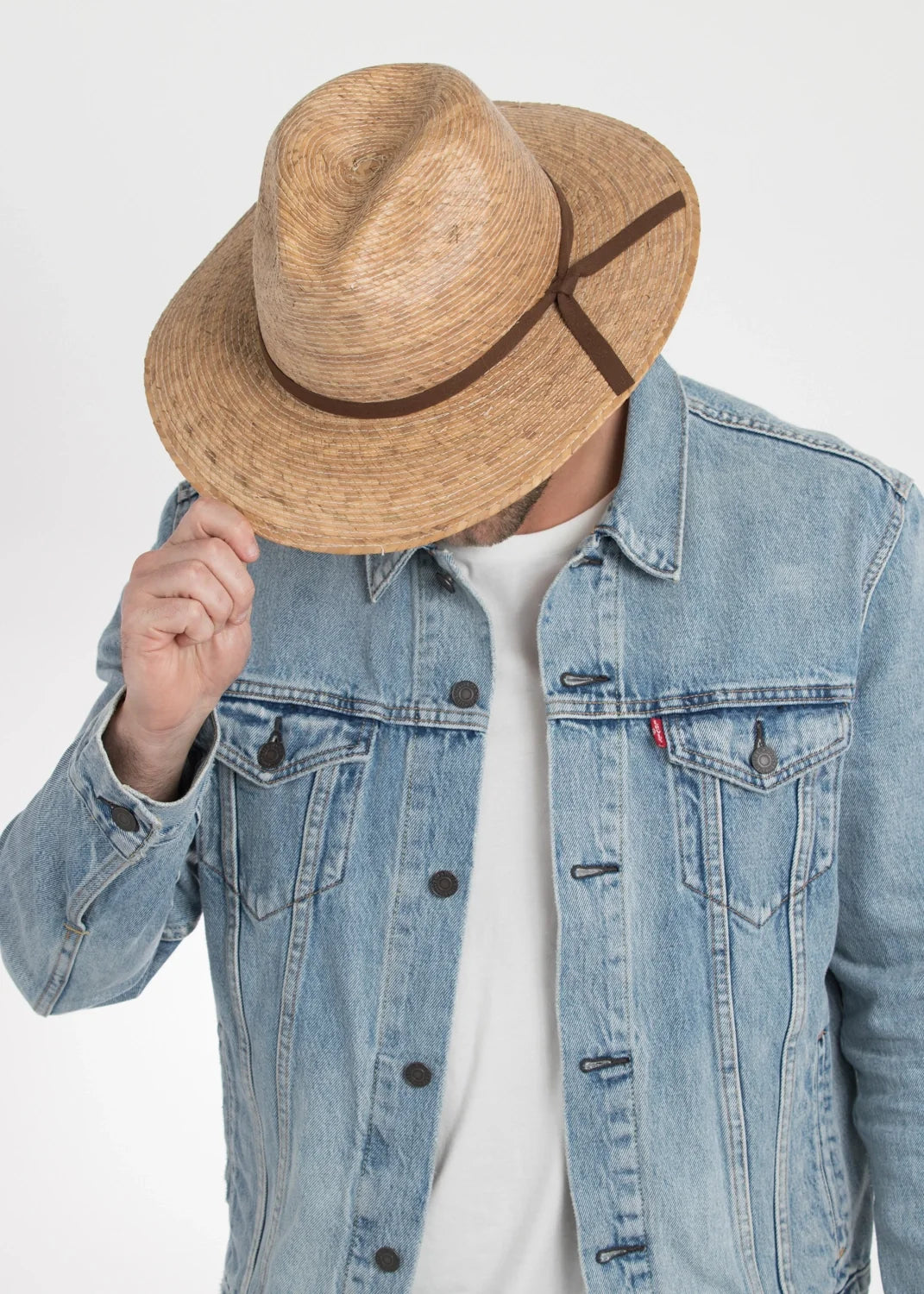 Peter Grimm Kissa - Straw Fedora Hat