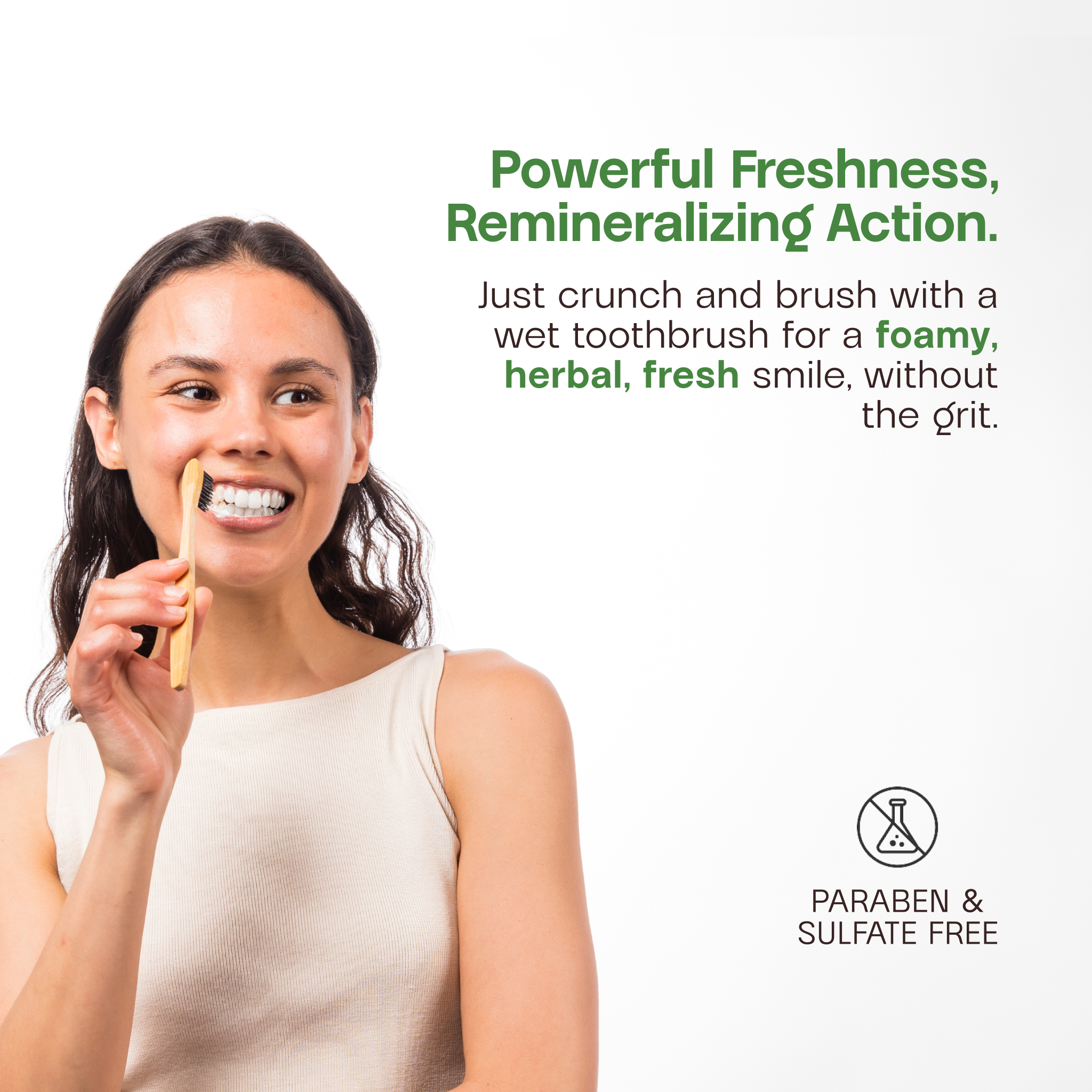 Non-Fluoride Neem Toothpaste Tablets
