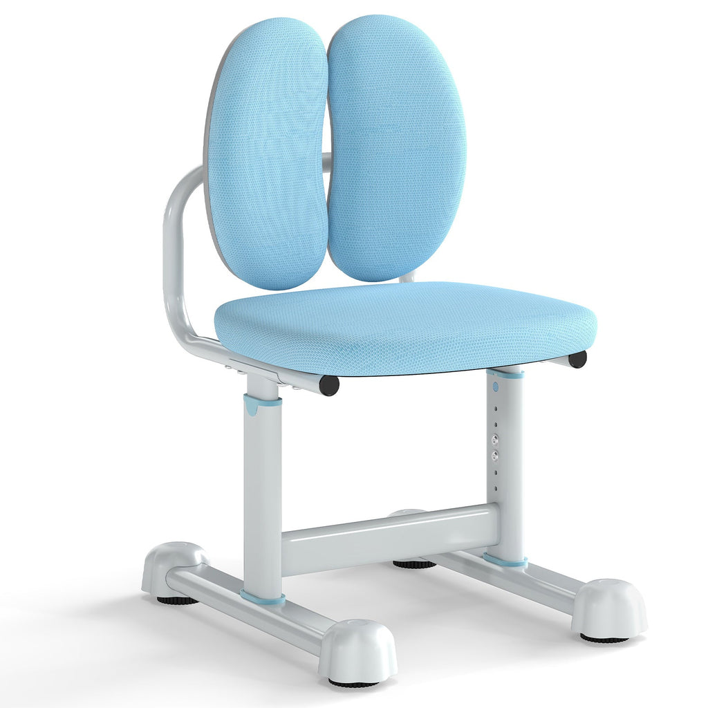 Kids Desk Chair Children Study Chair with Double Back Support and Adjustable Height