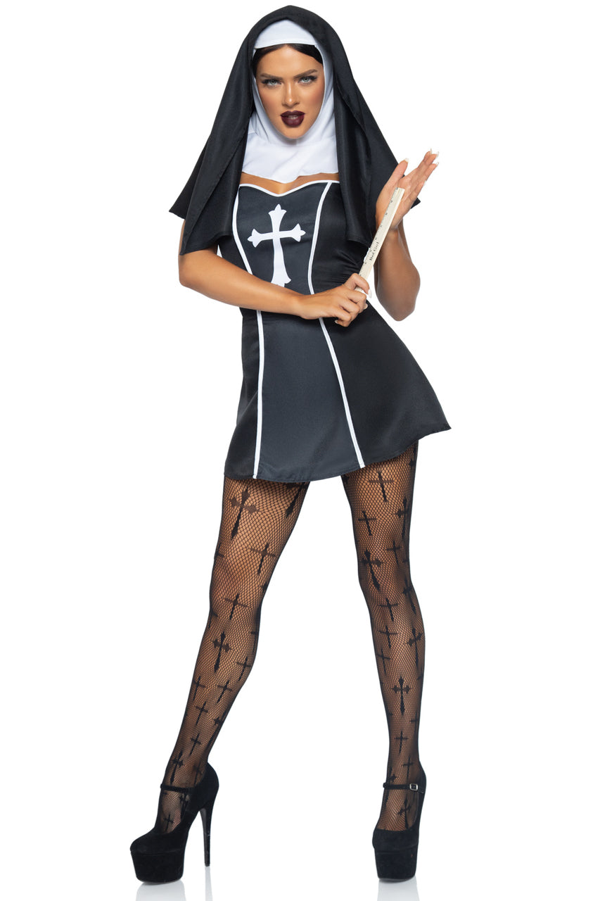 Naughty Nun Halloween Costume
