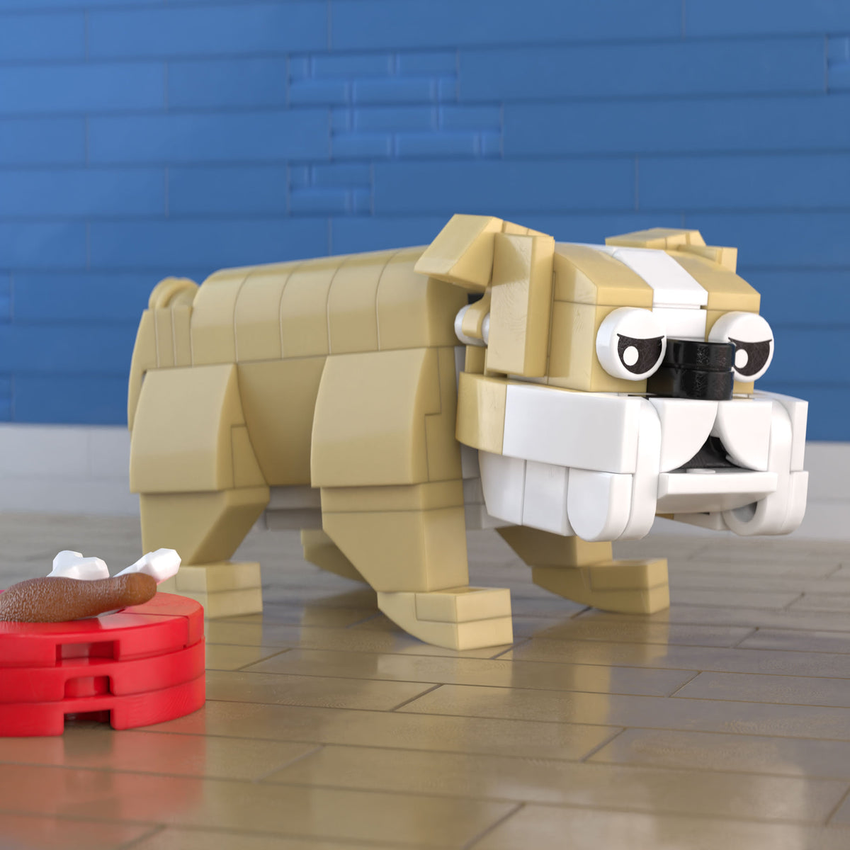 Bulldog - B3 Customs Building Set made using LEGO parts