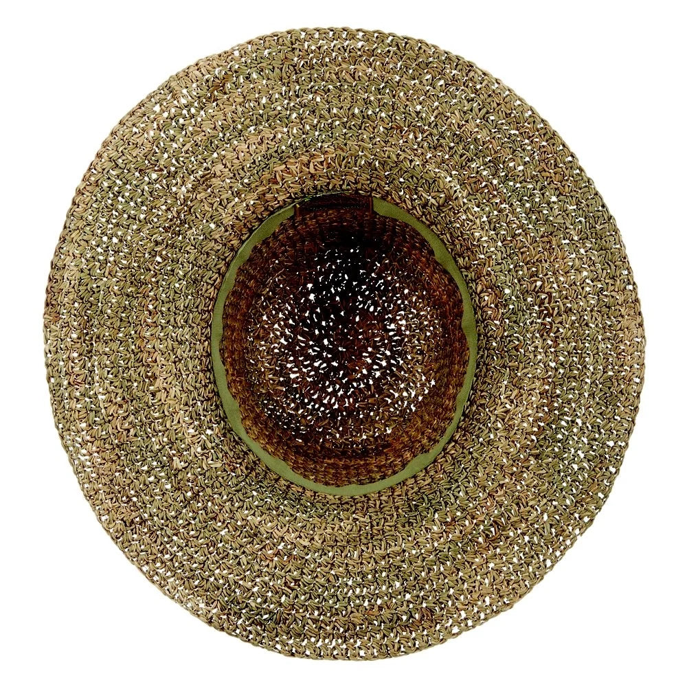 Scala Rayne - Crocheted Straw Sun Hat