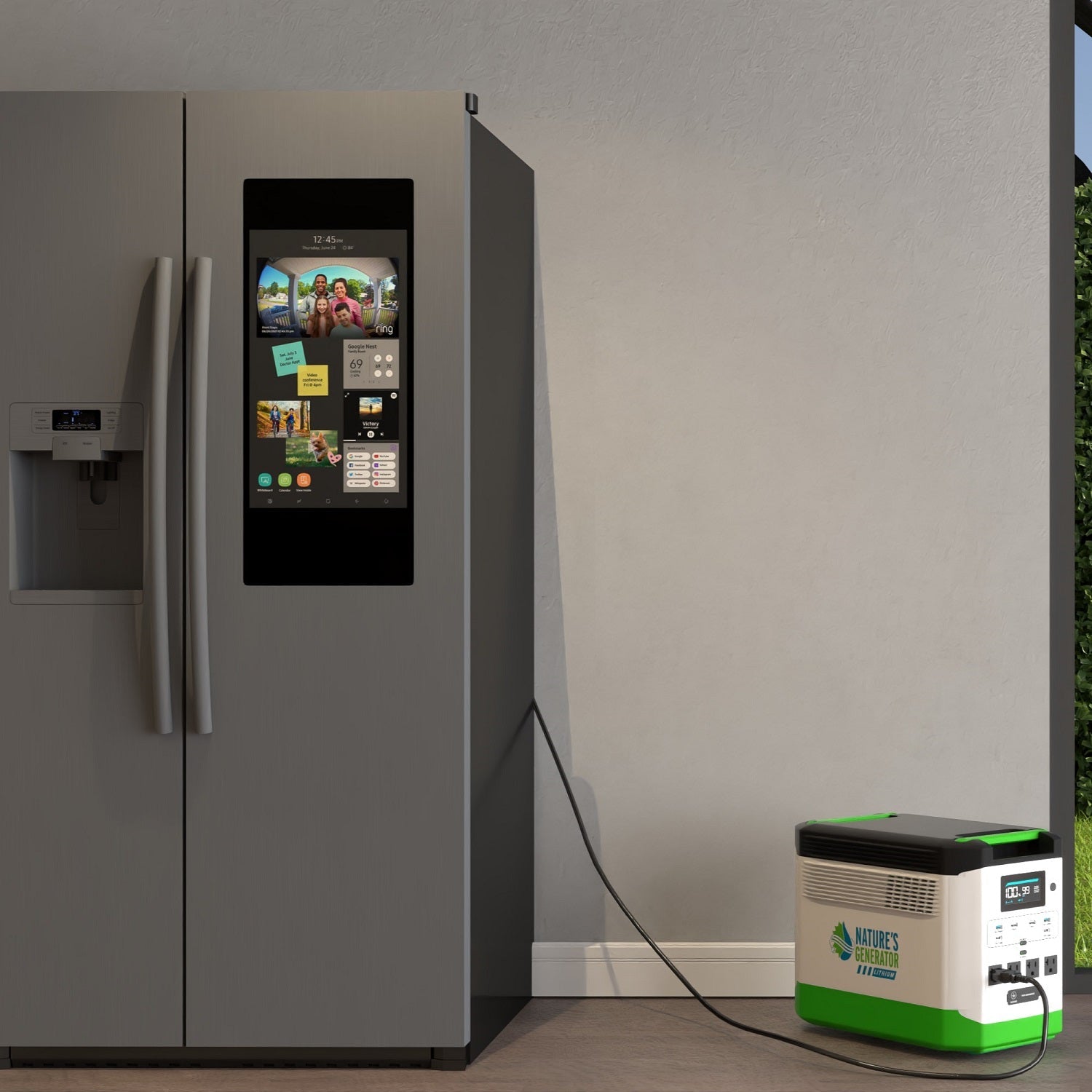 Generador solar de litio de alta capacidad 1800