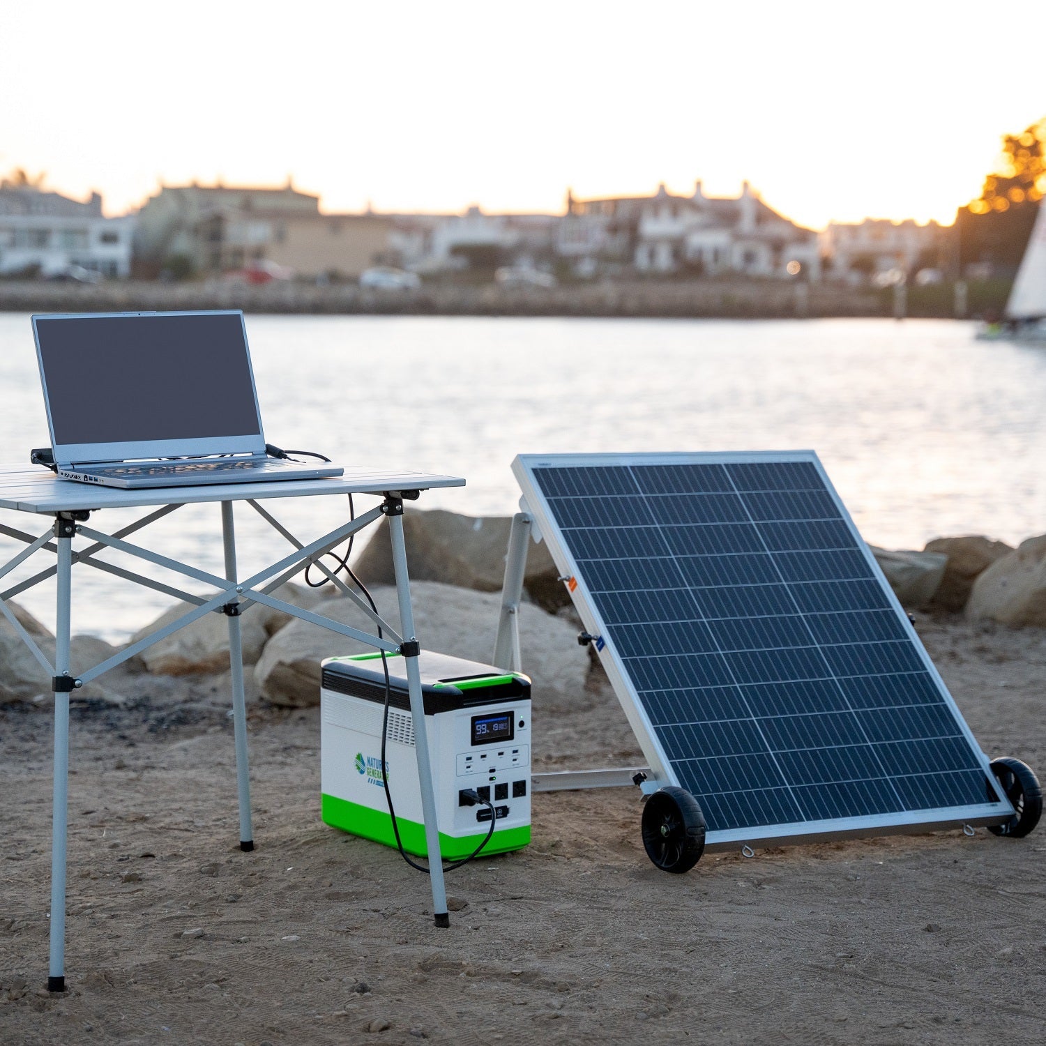 Generador solar de litio de alta capacidad 1800