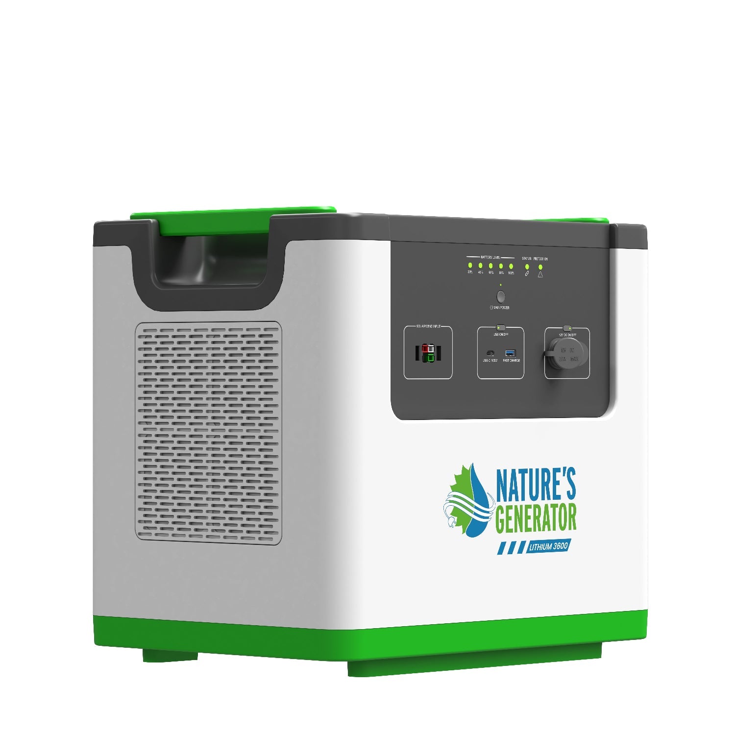 Generador de energía de litio Nature's Generator 3600