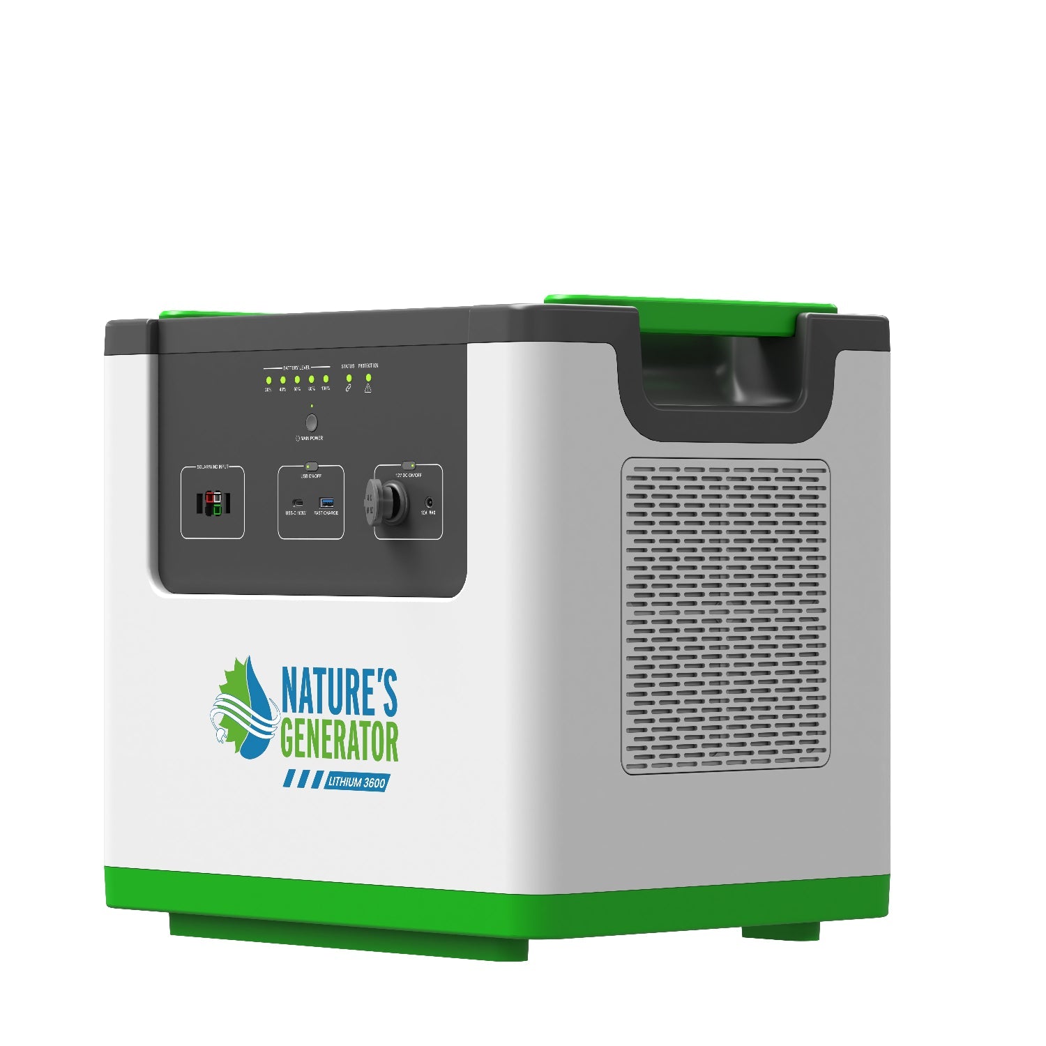 Generador de energía de litio Nature's Generator 3600
