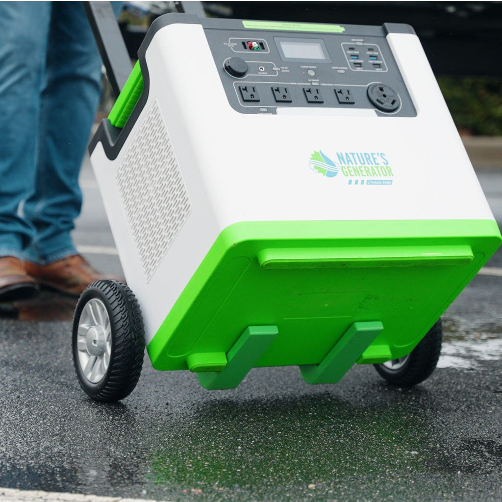 Carro de trabajo pesado Nature's Generator Lithium 3600 / 6000