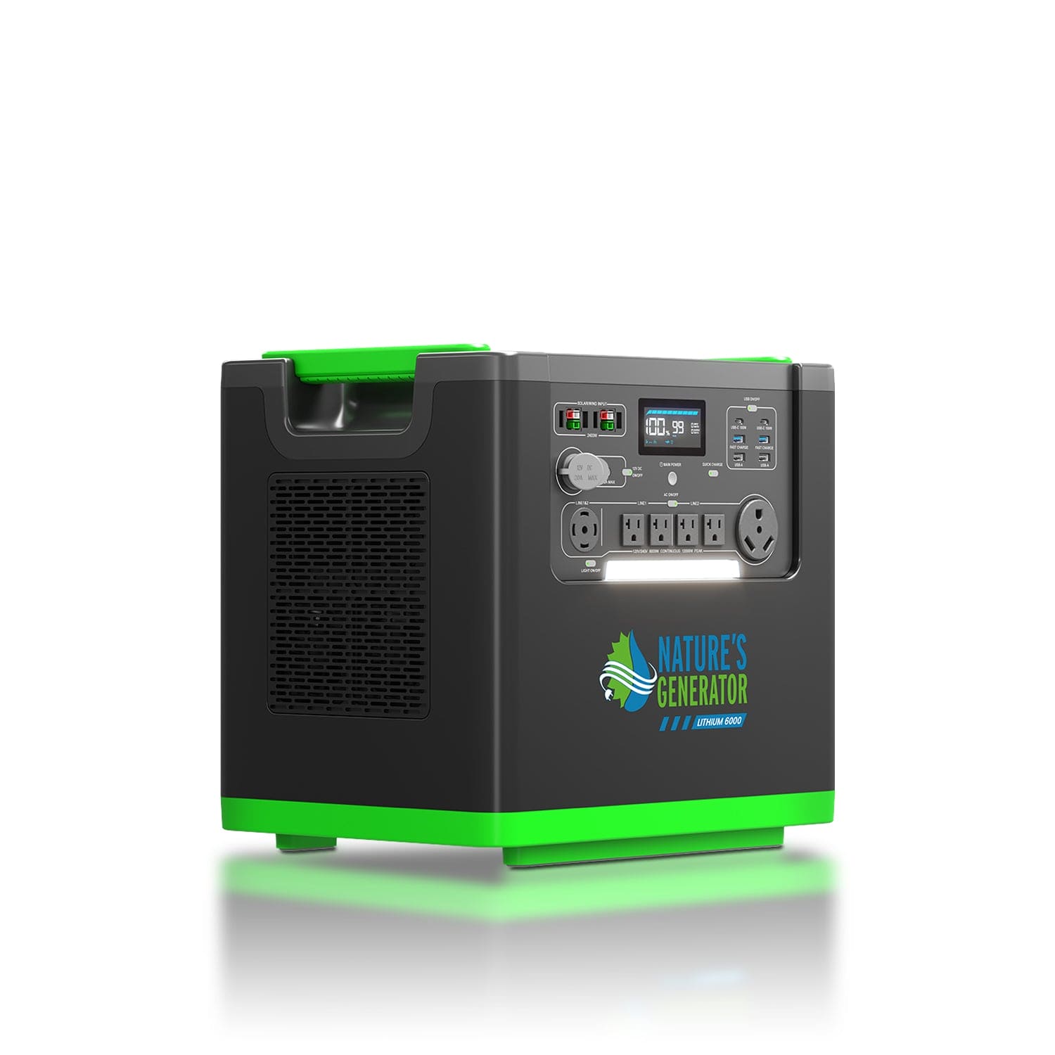Estación de energía Nature's Generator Lithium 6000