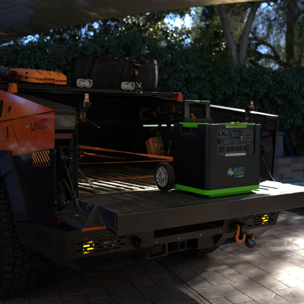 Generador de litio 6000 Nature's Generator con panel solar
