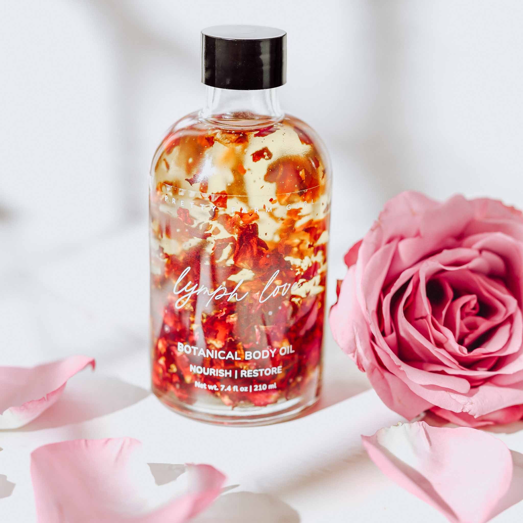 Aceite Corporal Natural Linfático - Ideal para Masajes Linfáticos
