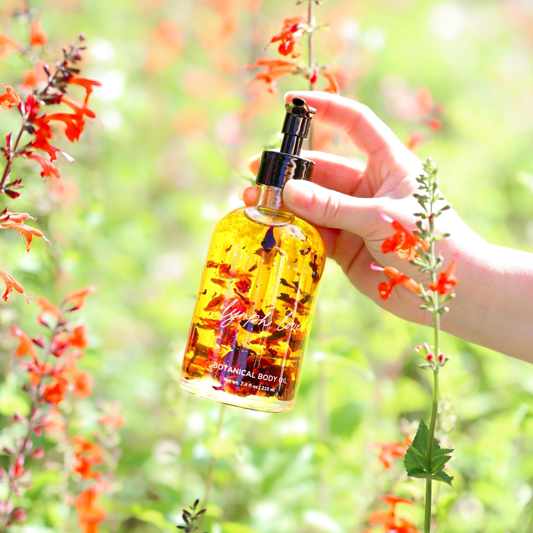 Aceite Corporal Natural Linfático - Ideal para Masajes Linfáticos