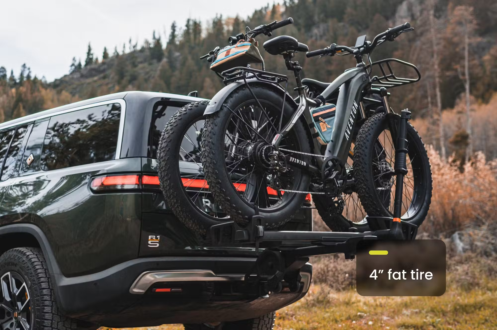 Aventon AVENTURE.2 Bicicleta eléctrica todoterreno de barra alta