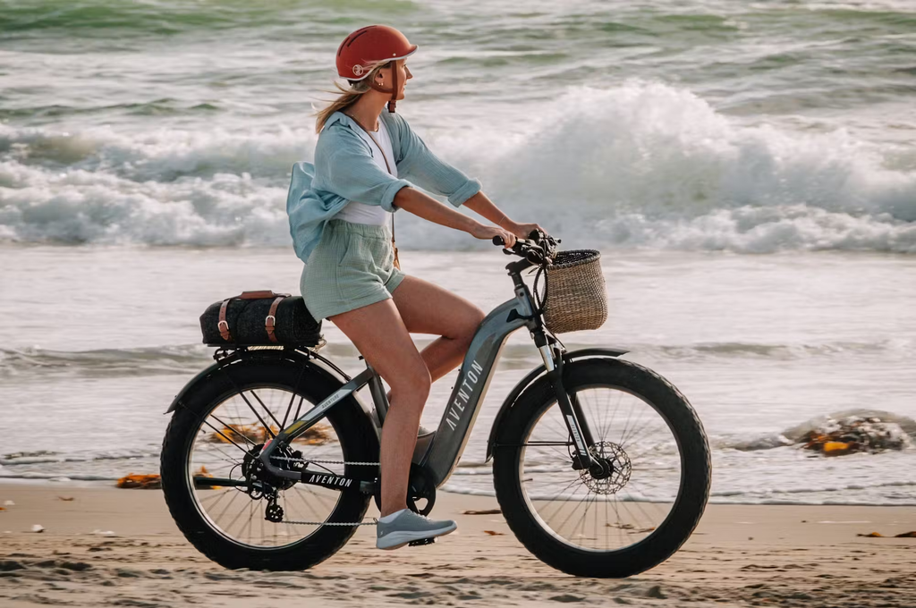Aventon AVENTURE.2 Bicicleta eléctrica todoterreno de barra alta