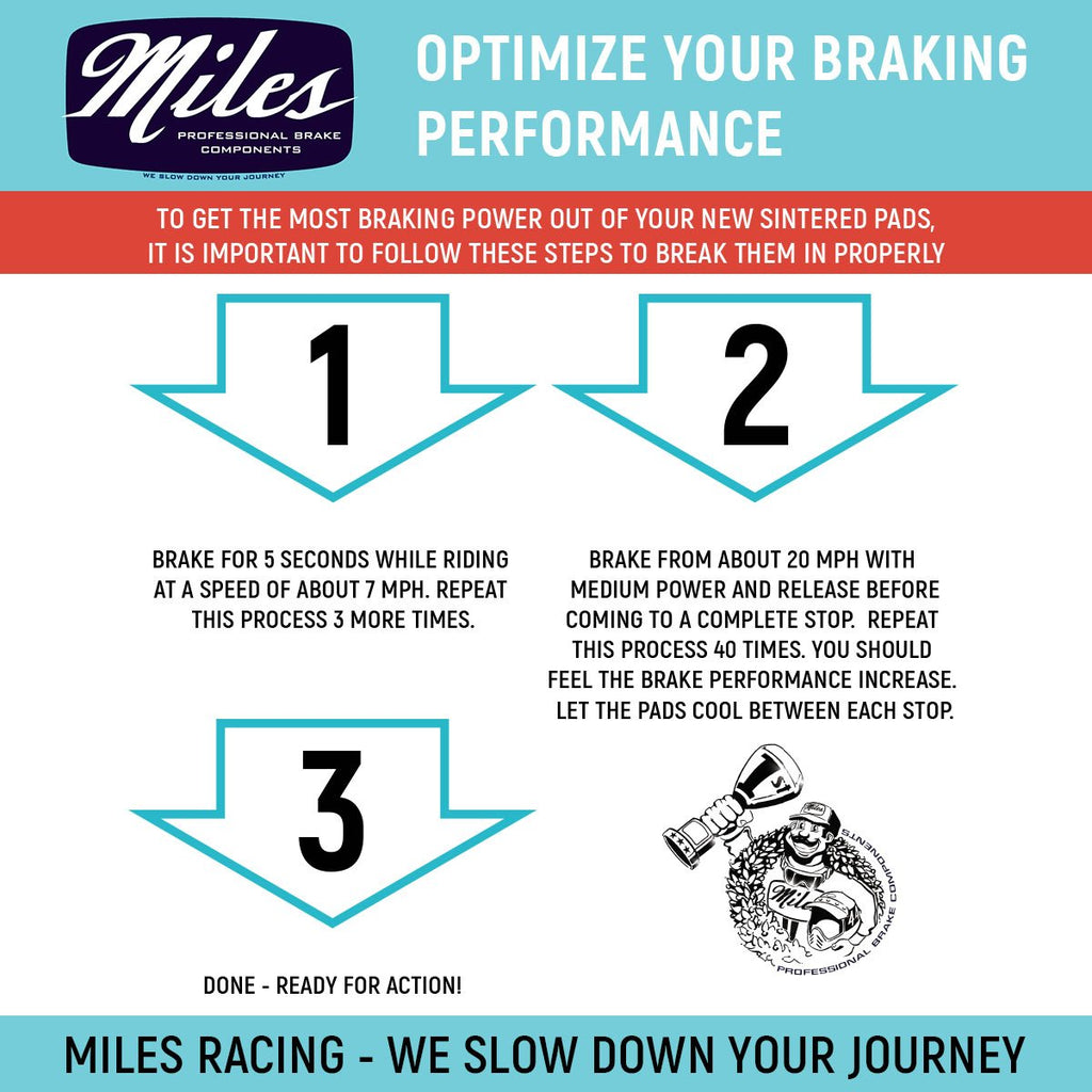 Miles Racing - Disc Pads Sintered - Magura MT 2/4/6/8 - MI-SIN-17
