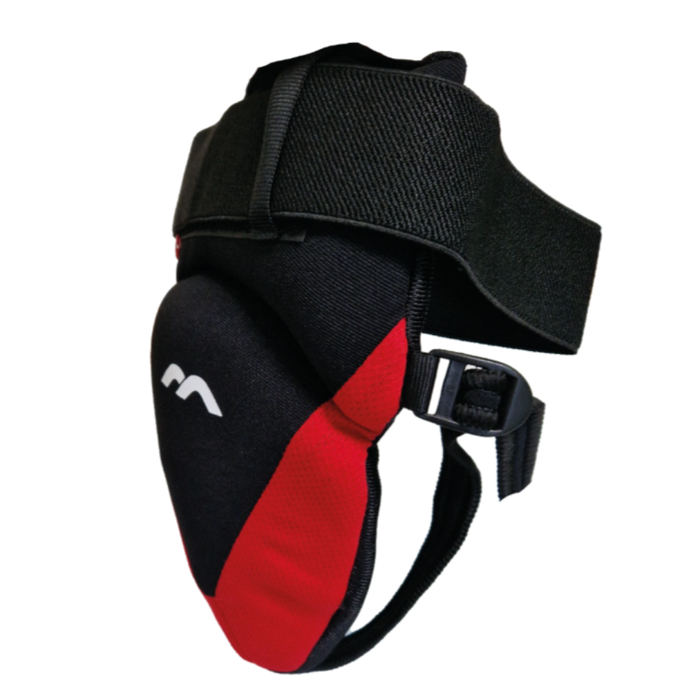Evolución 1 Protector Abdominal Masculino Negro/Rojo
