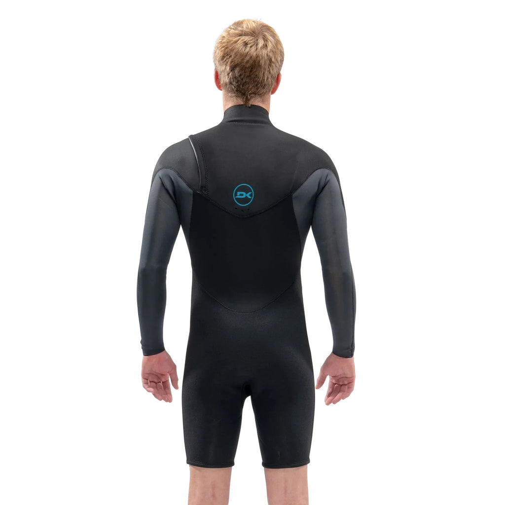 Dakine Quantum de manga larga para hombre, con cremallera en el pecho, corto 2/2