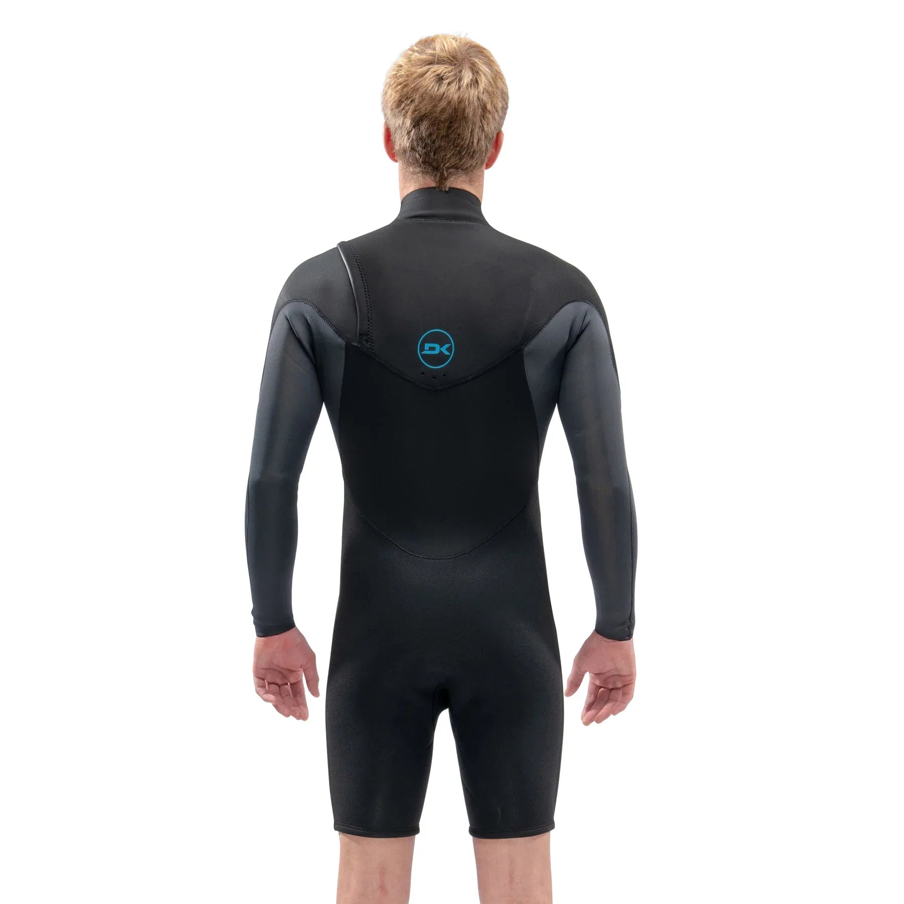 Dakine Quantum de manga larga para hombre, con cremallera en el pecho, corto 2/2