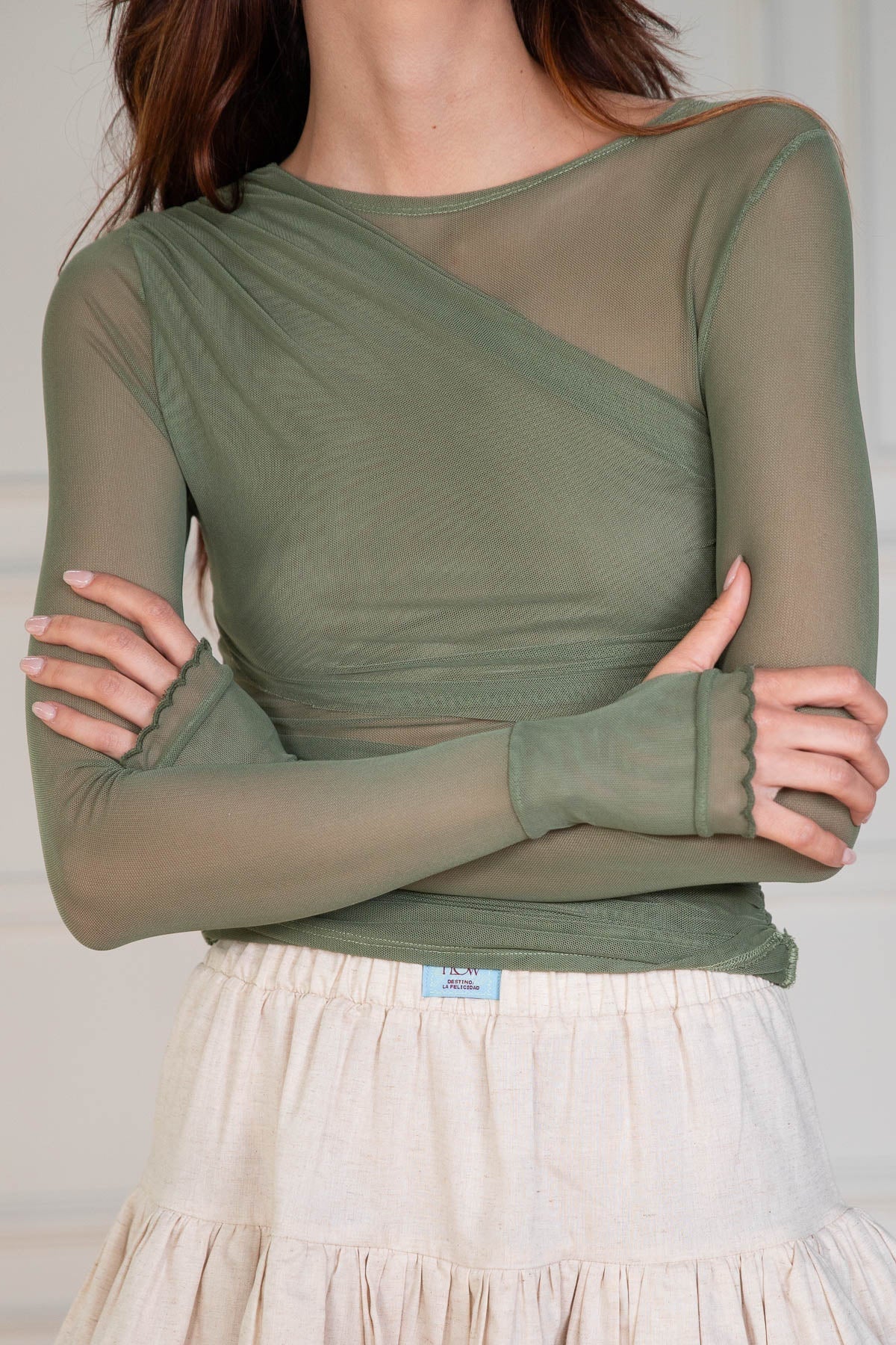 Camiseta Mesh Prana Verde