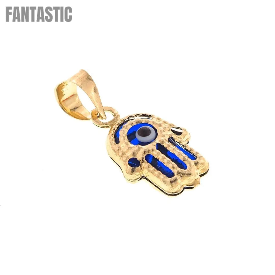 Colgante Mini Hamsa | Oro de 14K