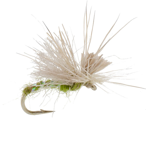 3 Pack Olive Missing Link Caddis or Mayfly Flies Hook Size 20