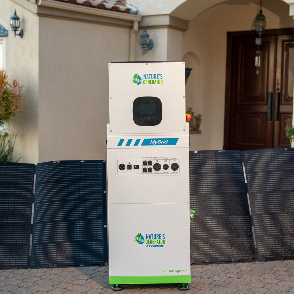 Panel solar plegable de 400 W de Nature's Generator