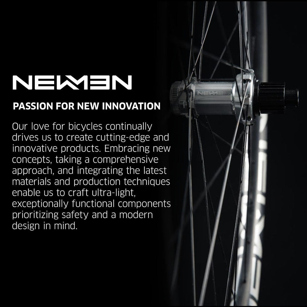 NEWMEN Front Wheel - Advanced G.34 622 21h FADE R SJ CL 12x100 - Gravel