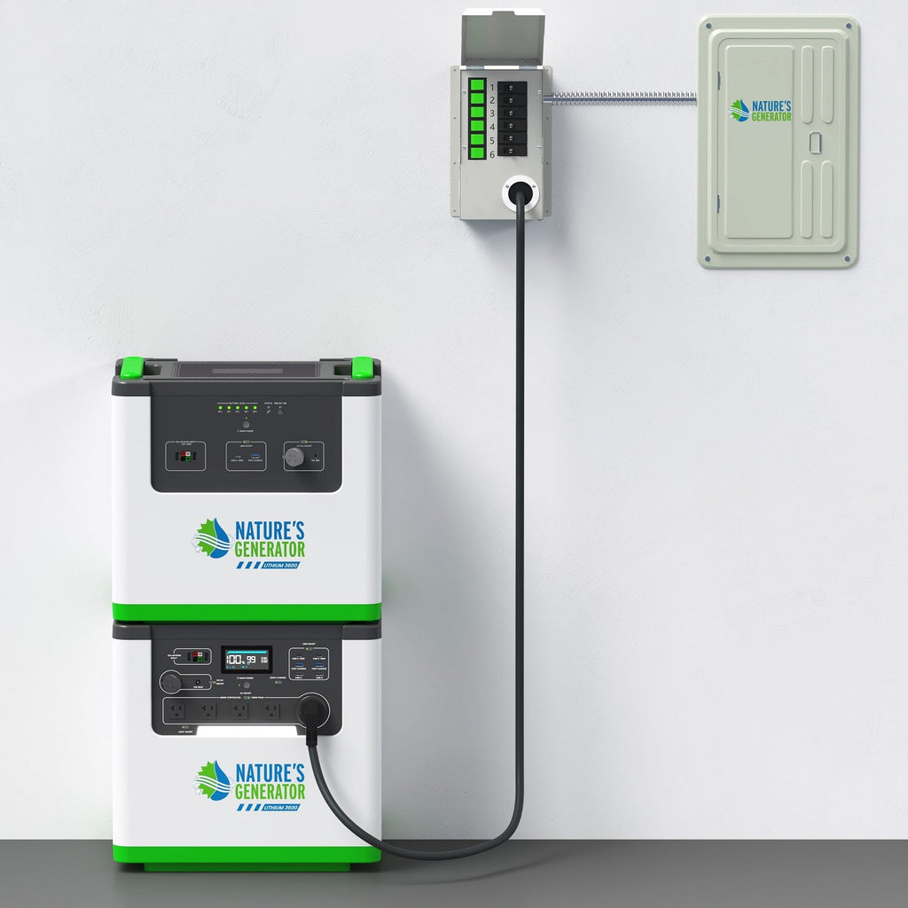 Generador de energía de litio Nature's Generator 3600