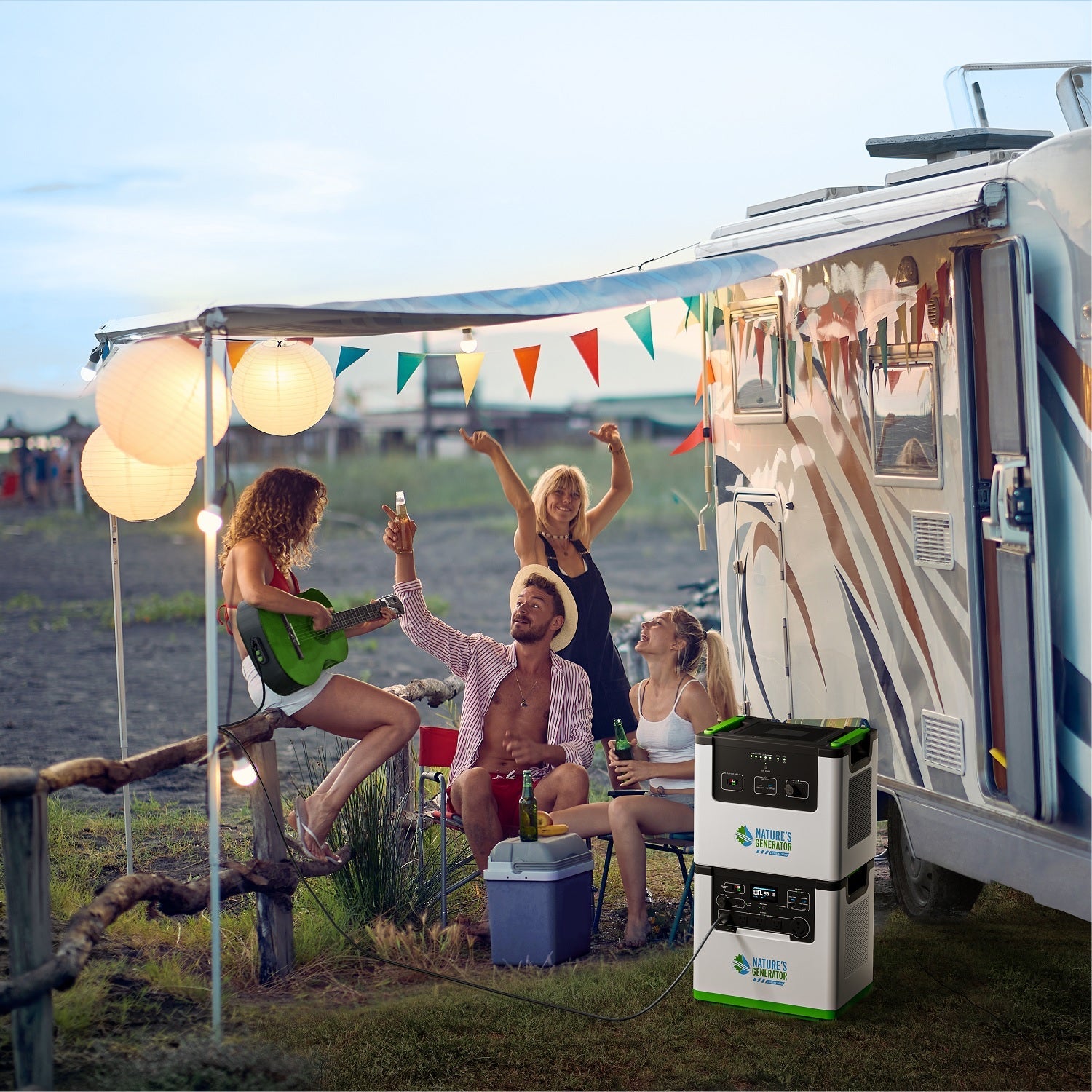 Generador de energía de litio Nature's Generator 3600