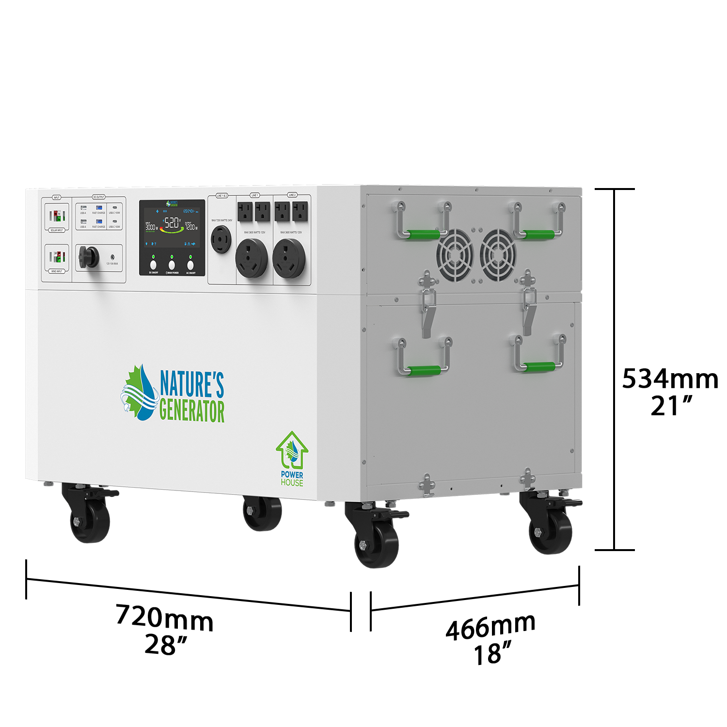Generador Solar para Todo el Hogar Powerhouse V2