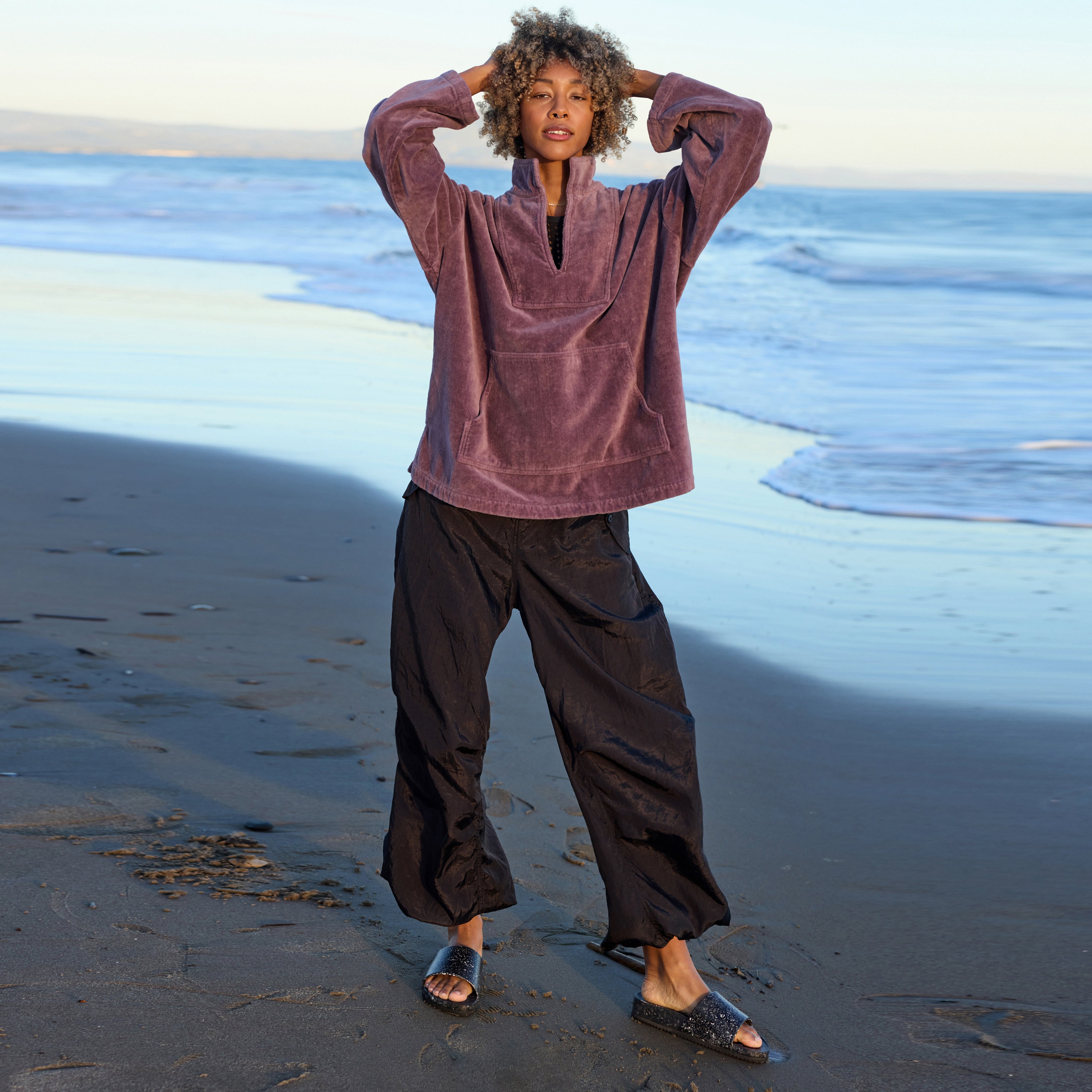Tobogán de East Beach - Noche
