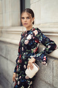 Aliza Dress- Exotic Winter Floral