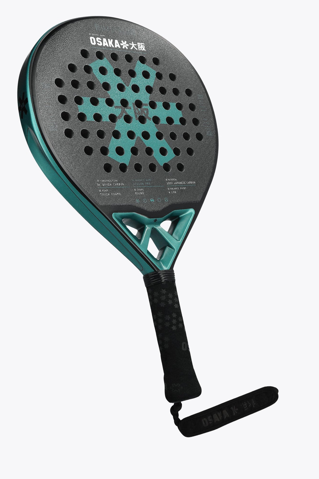 Osaka Padel Racket - Vision Pro - Control | Transformative Teal