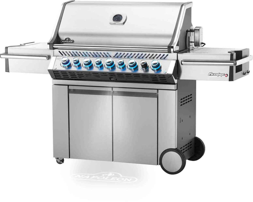 Parrilla de gas Patio Elegance Prestige PRO 665 RSIB con quemadores laterales y traseros infrarrojos