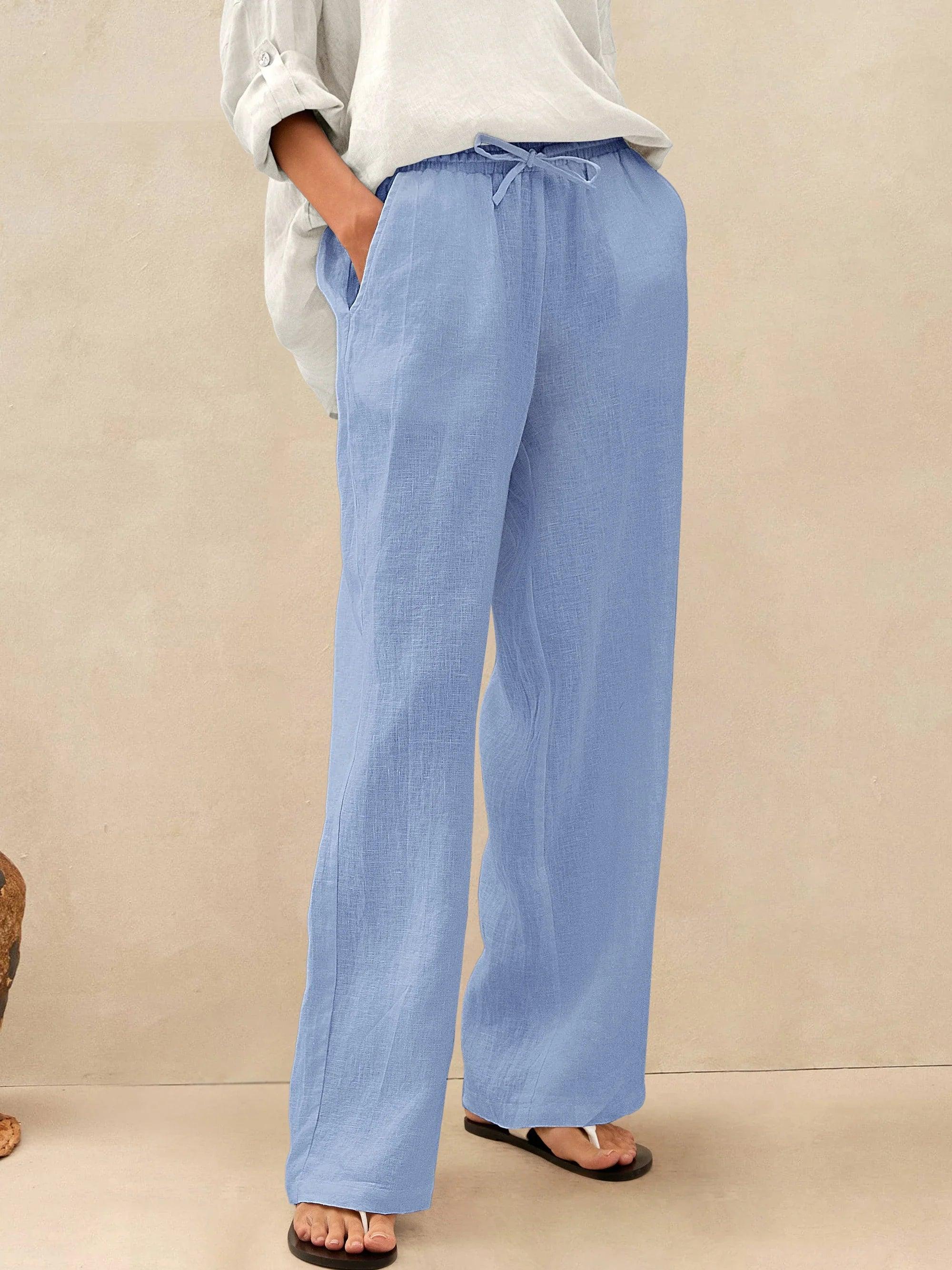 Pantalones Clásicos 100% Lino LYON