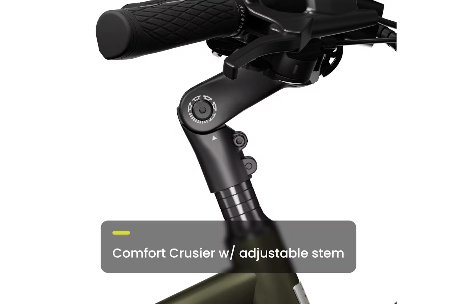 Bicicleta eléctrica Aventon PACE 500.3 con cuadro alto