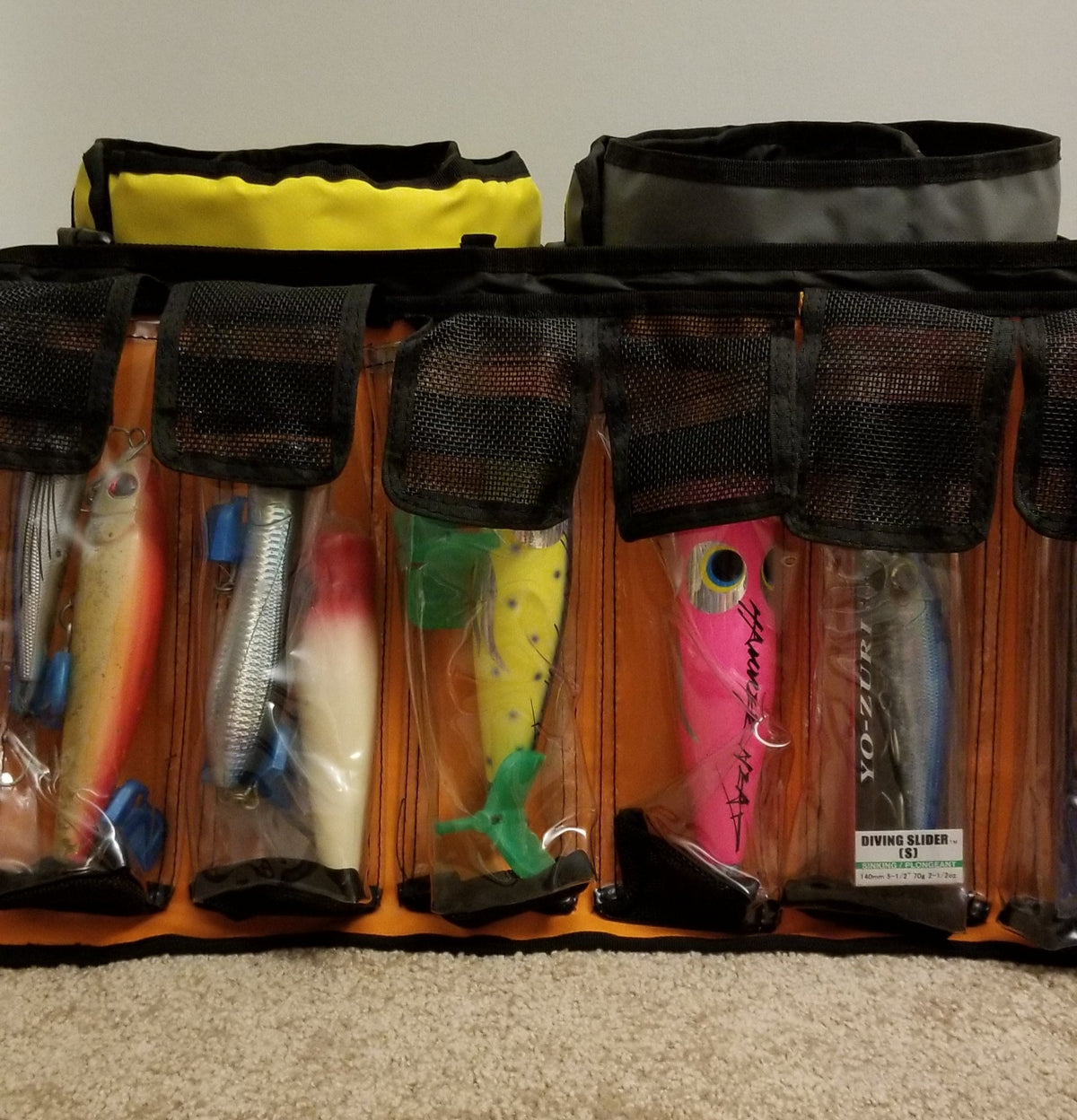 New! Popper Roll Bag - storage for Tuna and Bass Poppers