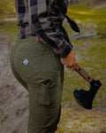 Pantalón Kestral de mujer - Verde oliva oscuro