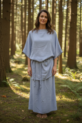 Handmade Cotton Set of Maxi Skirt & Blouse "SONIA"