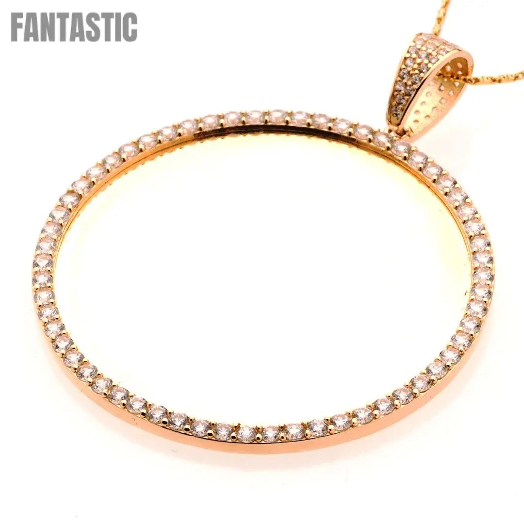 Dije para Fotos | Oro de 14K con Circonita Cúbica