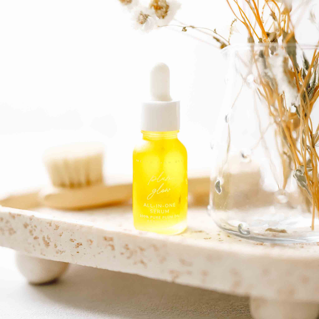 Sérum facial multiusos Plum Glow | Aceite de ciruela 100 % puro