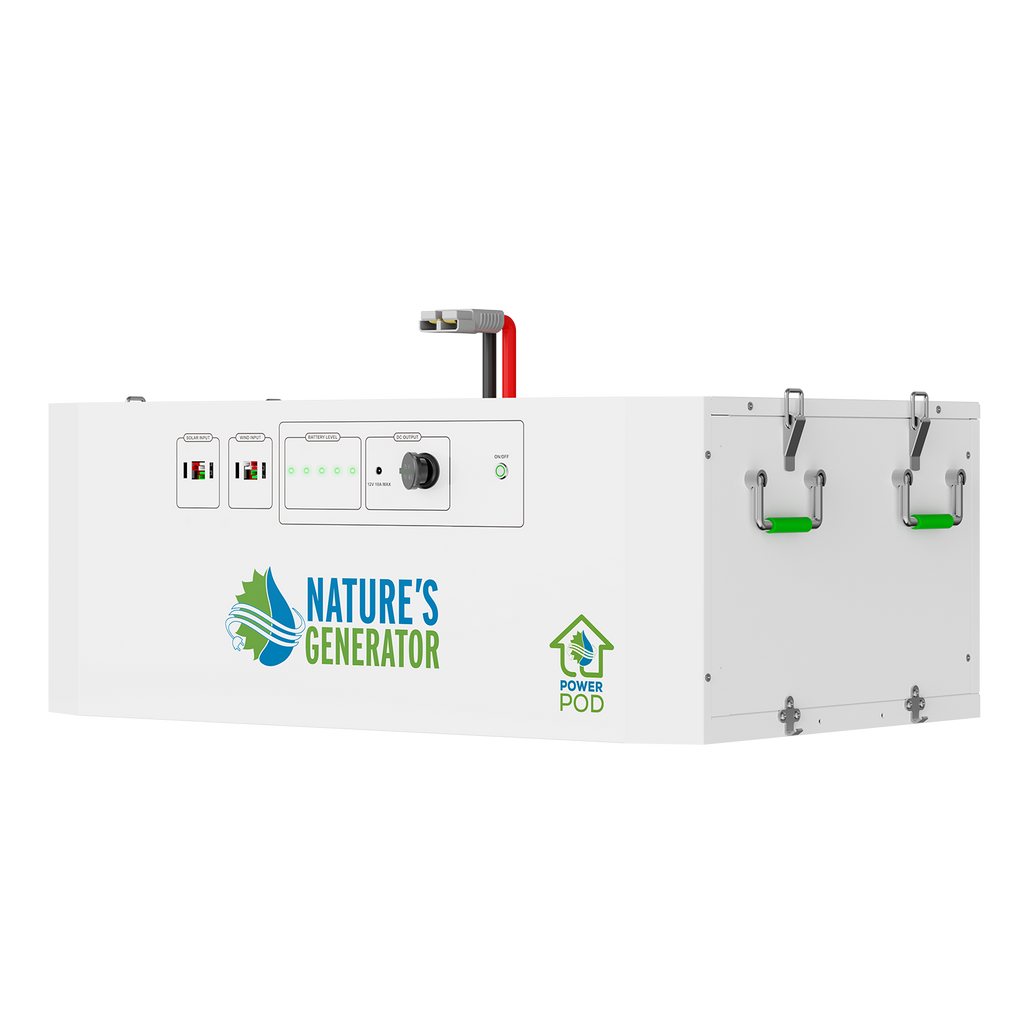 Generador solar Powerhouse V2 e interruptor de transferencia