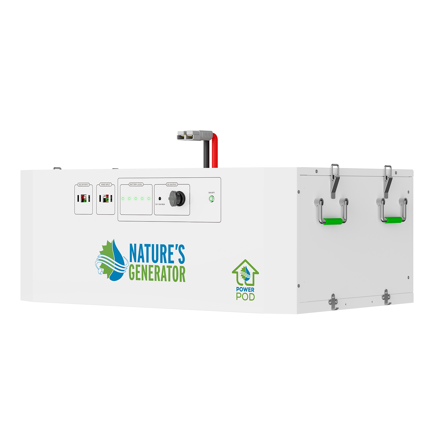 Generador solar Powerhouse V2 e interruptor de transferencia