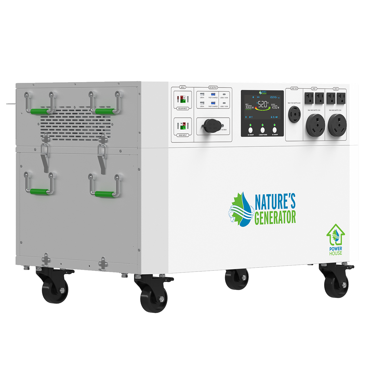 Generador solar y eólico Powerhouse V2