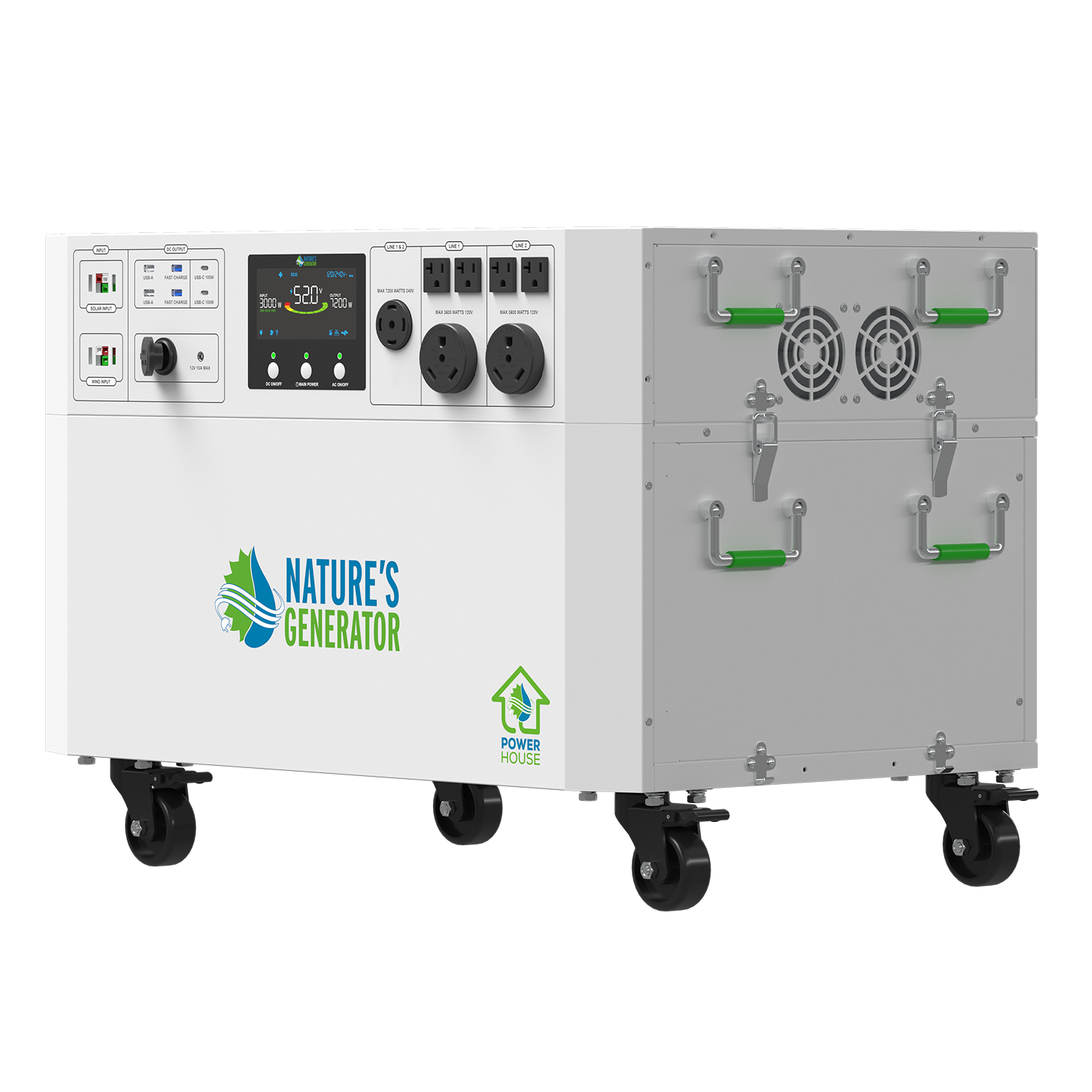 Generador solar y eólico Powerhouse V2